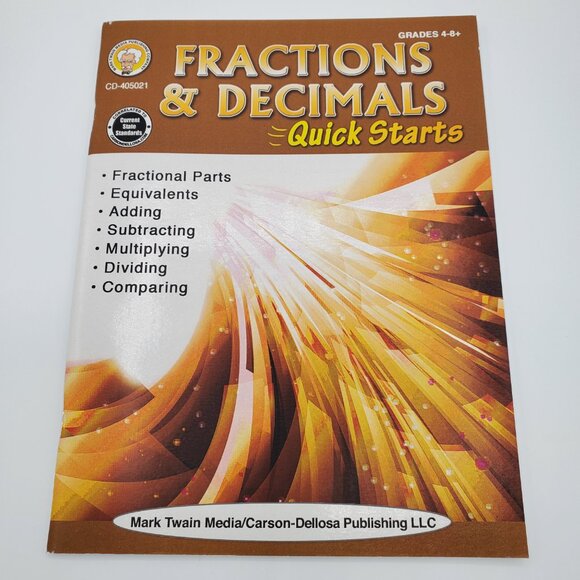 Math Workbooks for Grades 4 - 8 +, Set of 3 - Picture 2 of 12